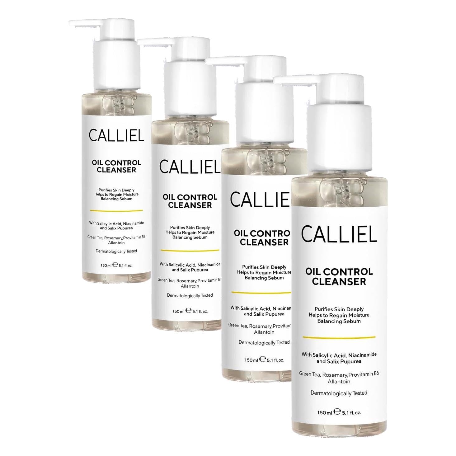 Calliel Oil Control Temizleyici 150 ml (4 paketi)