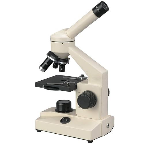 Miniatura 7 de AmScope Microscopio de campo biológico para estudiantes M100C-LED-SP14-E 40X-1000X con iluminación LED + cámara + kit de preparación de diapositivas
