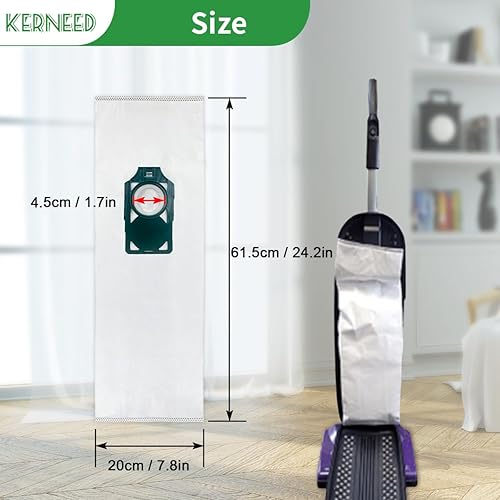 Miniatura 3 de Paquete de 7 bolsas de repuesto HEPA RLH-6 para aspiradora Riccar SupraLite R10S R10D R10O R10SAND Simplicity Freedom R10S R10D S10P S10SAND