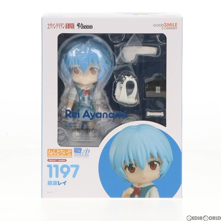「エヴァンゲリヲン新劇場版」綾波レイのねんどろいど(1197) Amazon.co.jp: [FIG]ねんどろいど 1197 綾波レイ