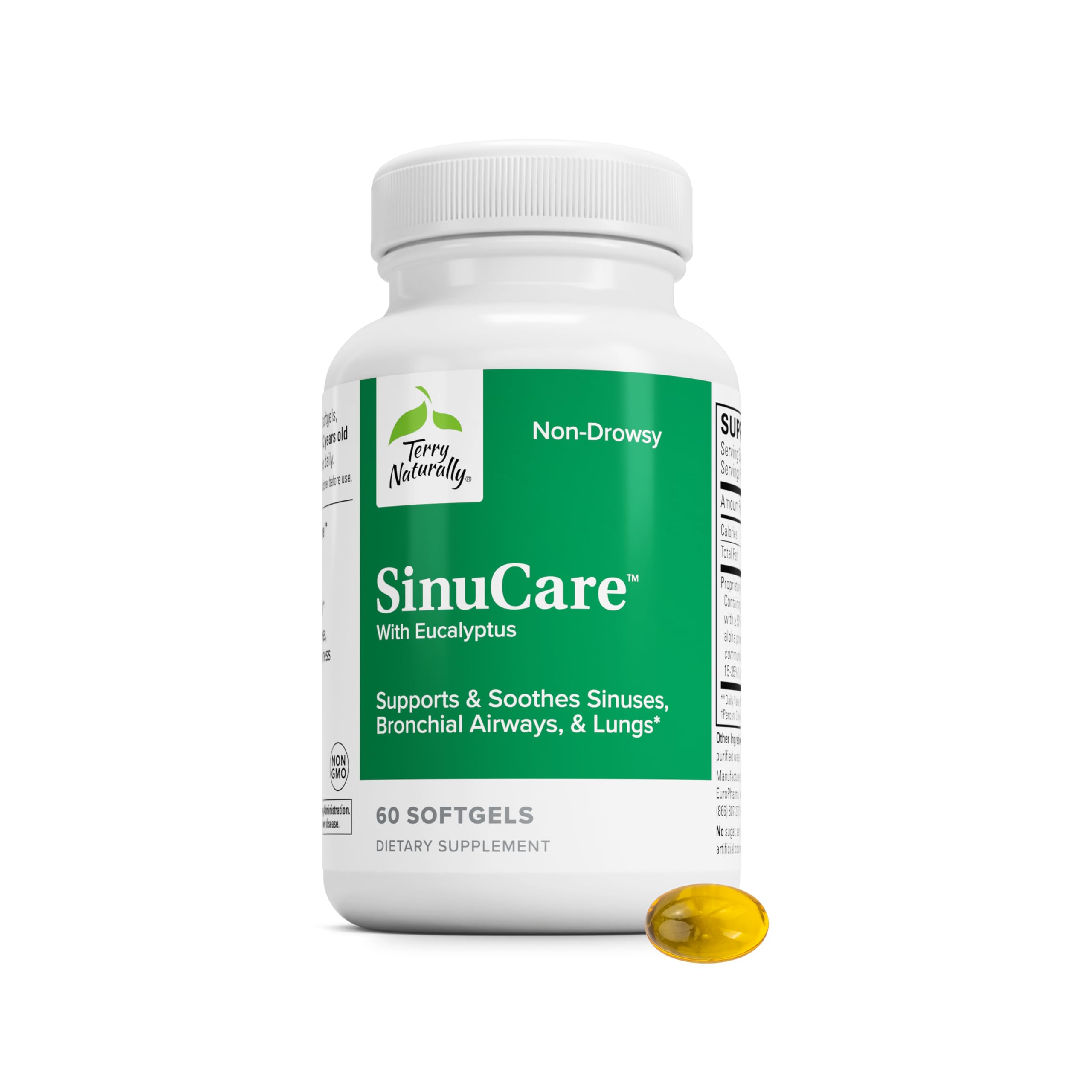 Terry Naturally SinuCare - Sinus, Lung and Bronchial Comfort - 30 Count — Amazon image 10