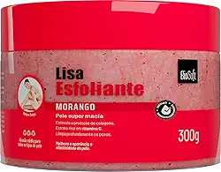 Soft Hair - Esfoliante Corporal Soft Hair Biosoft Lisa 300G Morango