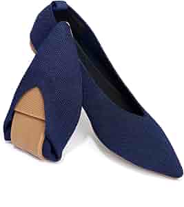 Amazon.com | Slocyclub Flat Shoes for Women Classic Pointed