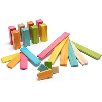magnetic wooden building blocks