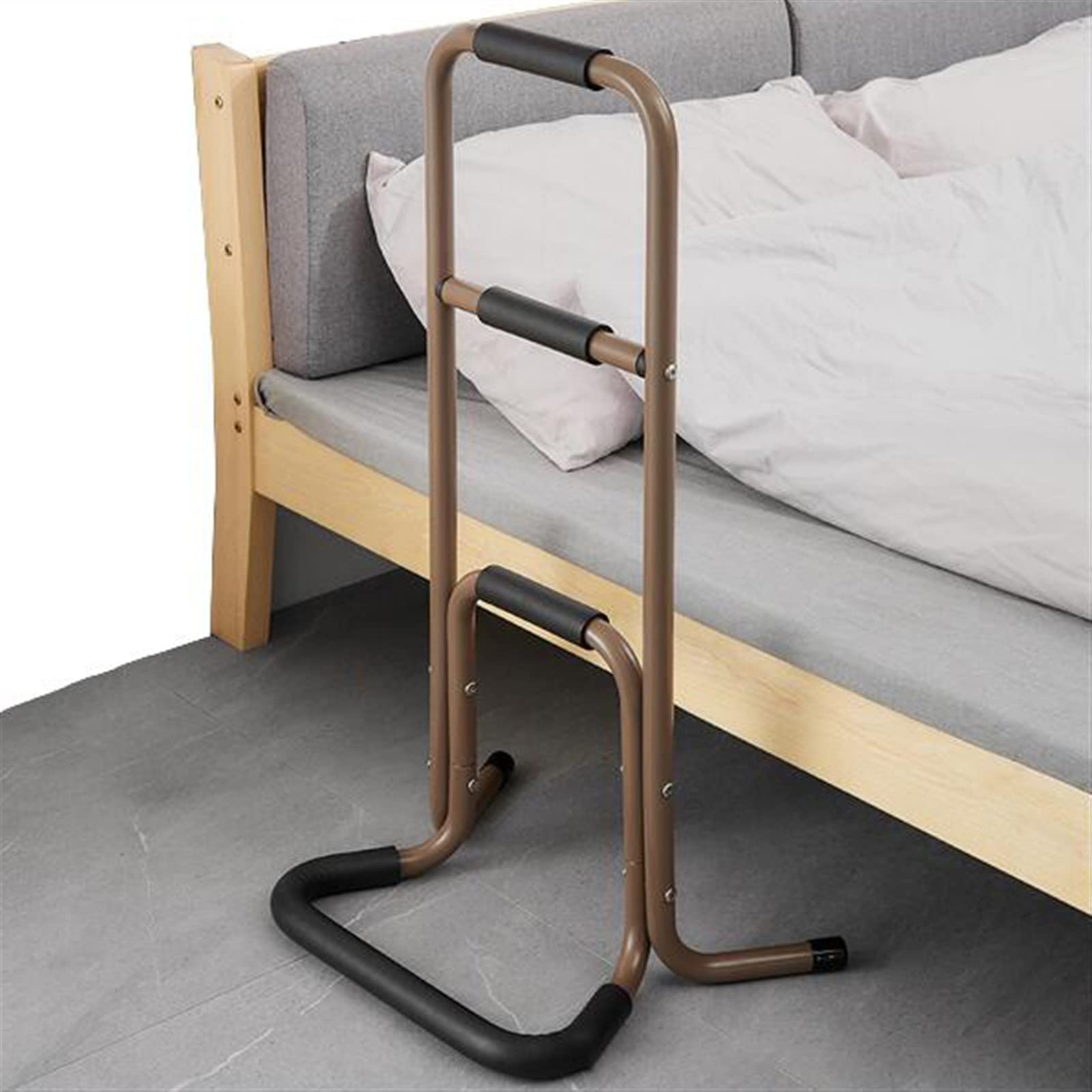 Rails de lit contre les chutes avec barre de support pour enceinte