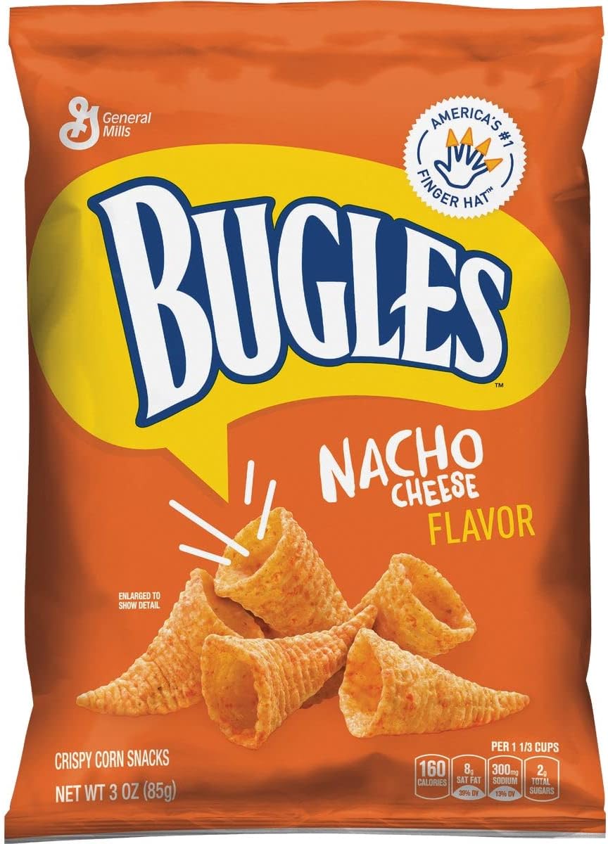 BUGLES RANCH NATURALLY FLAVORED 3 oz / 85 g (6 in a Box