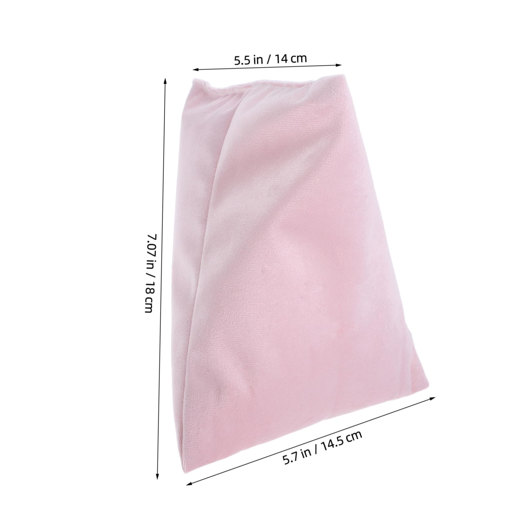 Support Oreiller Tablette Rose Multi-Angle en Peluche pour Lecture