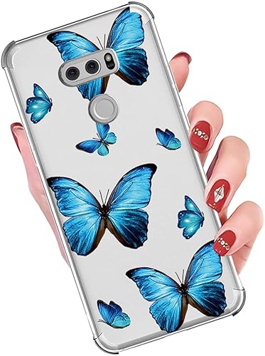 Miniatura 5 de Funda para LG V30/V30S ThinQ/V35 ThinQ/V30+/V30 Plus, US998 Linda funda, transparente y flexible TPU funda de silicona suave de goma suave para LG