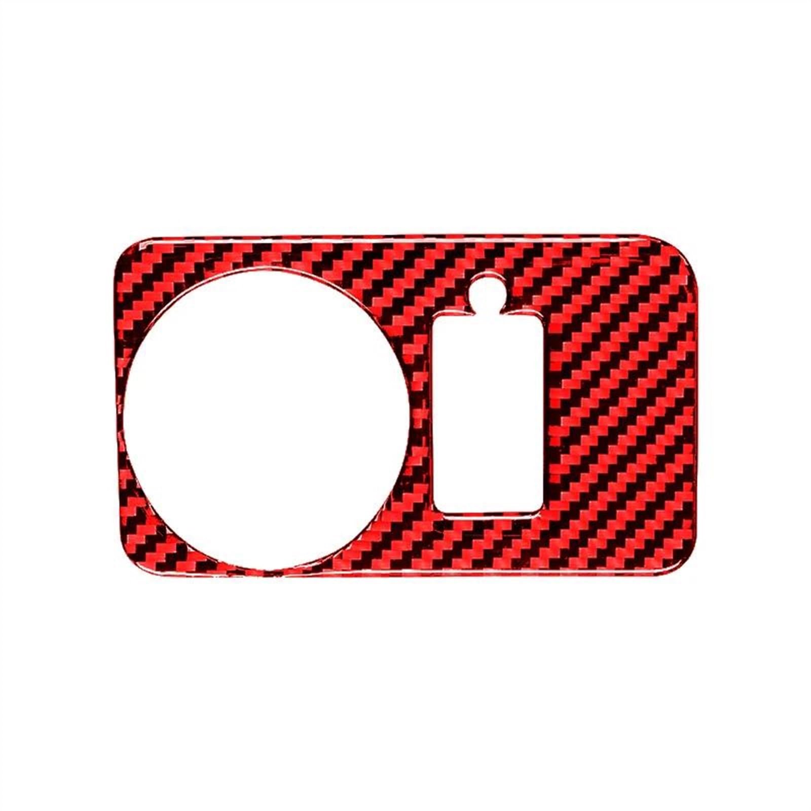 Carbon Fiber Car Interior Headlight Switch Left Right Steering Wheel Trim Sticker for Ford for Mustang GT S197 2005-2009 Anti-dust(Left-Hand Drive F)