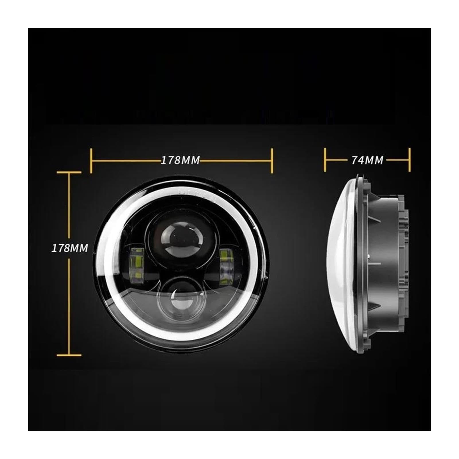 Adatto for fari fuoristrada Jeep JK, fari da lavoro a LED