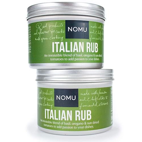 NOMU Condimento italiano (3.52 onzas  paquete de 2)  Sin MSG y gluten, sin OMG, no irradiado