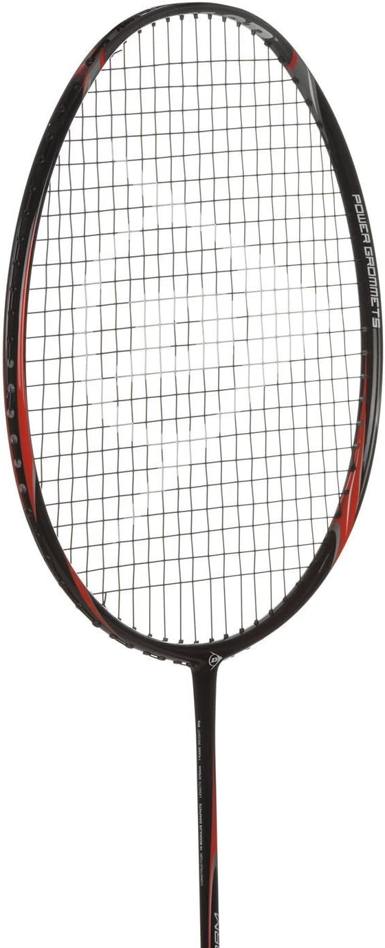 Dunlop Blackstorm Graphite Badminton Racket Black/Red Badminton Raquet ...