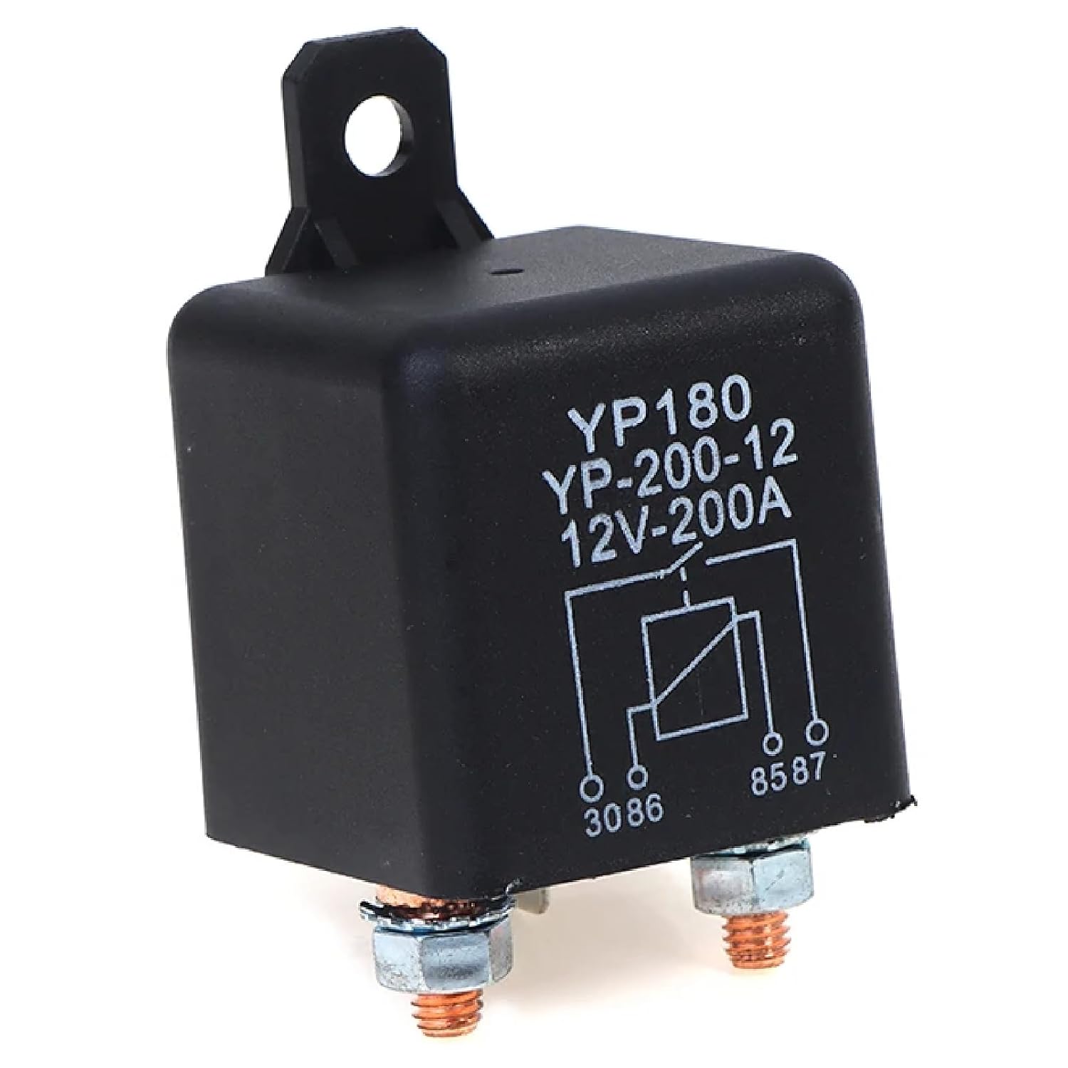 High Current 4 Pin Car Relay 12V 24V 200A 120A 100A Car Truck Motor Automotive Relay Continuous Type Automotive Car Relays (24V 200A)
