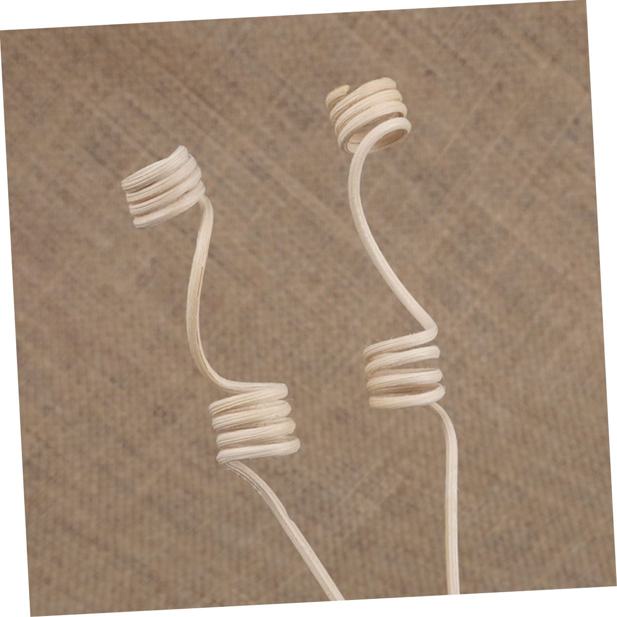 Unomor DIY Home Fragrance 20pcs Rattan Diffuser Sticks Spiral Essential Oil Diffuser Sticks Aroma Diffuser