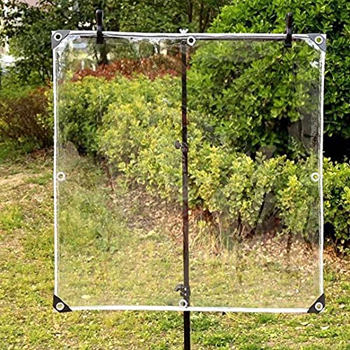 Bâche transparente PVC 270x420cm imperméable avec œillets JAHQ - 3