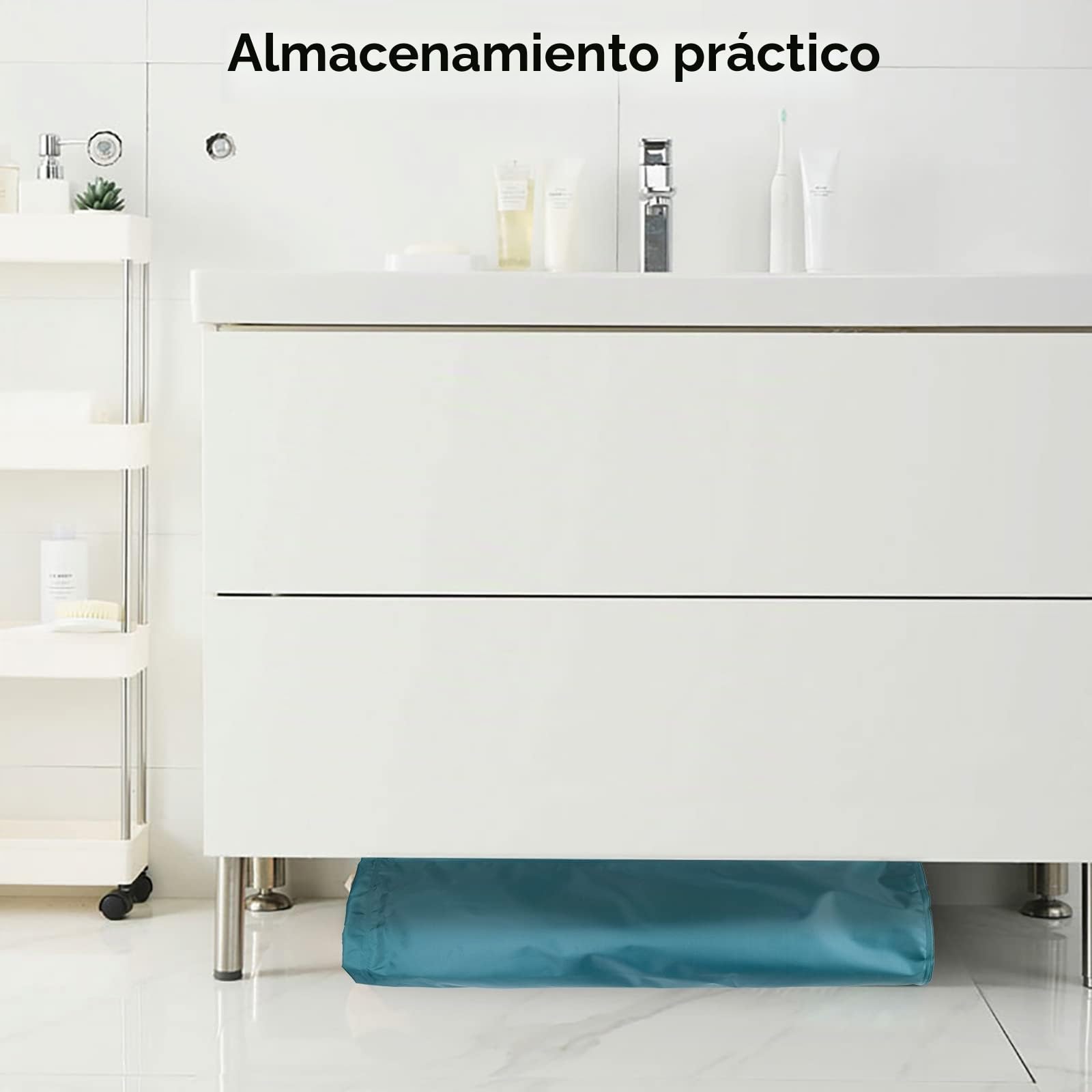 plegable, bañera de spa portátil, de cubo, bañera de PVC de 3 capas, piscina, cubo de baño para adultos y bebés （70 * 70 * 65cm, verde)