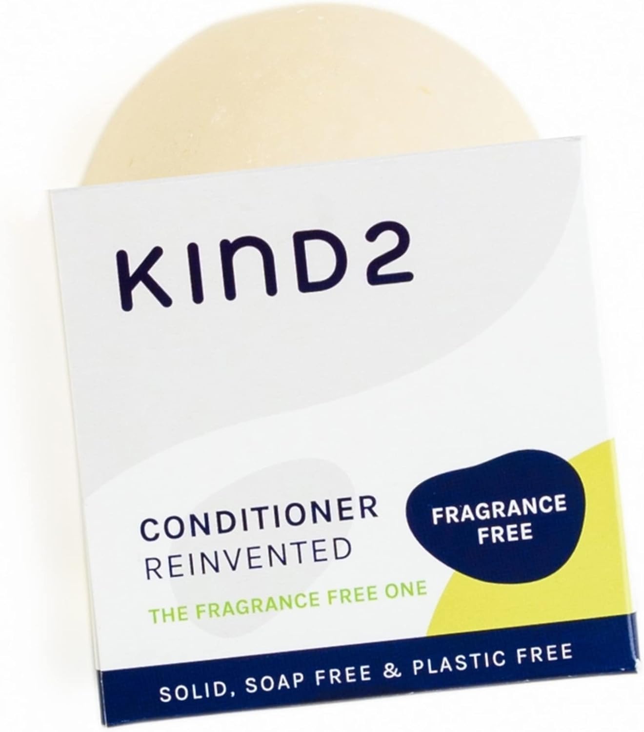 KIND2 Solid Conditioner Bar The Fragrance Free One. Moisturising