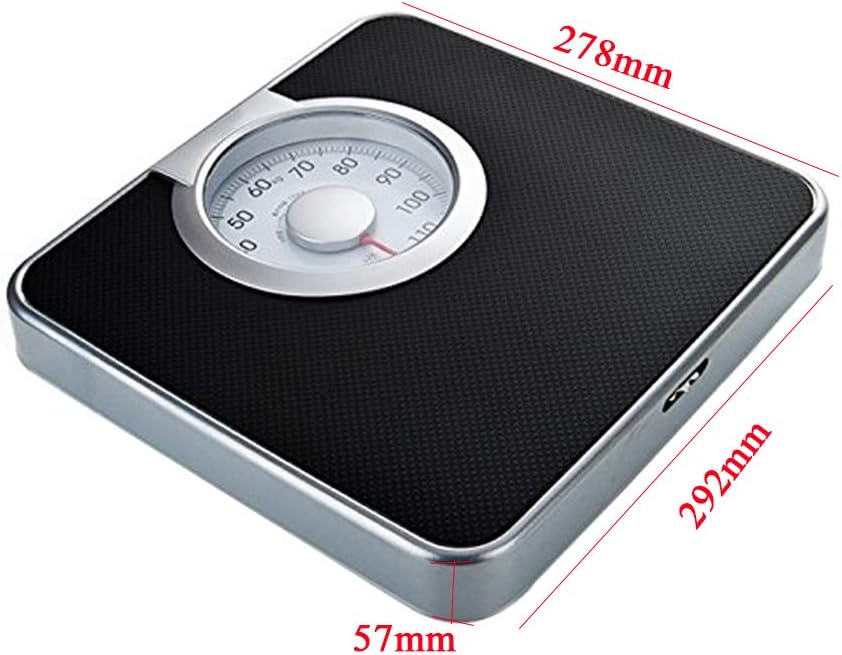 Mechanical Bathroom Scale,Precision Weight Physician Scales,Oversized Precision Dial Analog Scale,for Hospital/Family/Gym ，A