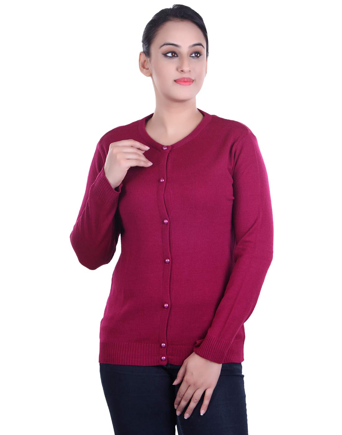Woollen Women's Cardigan-image-41