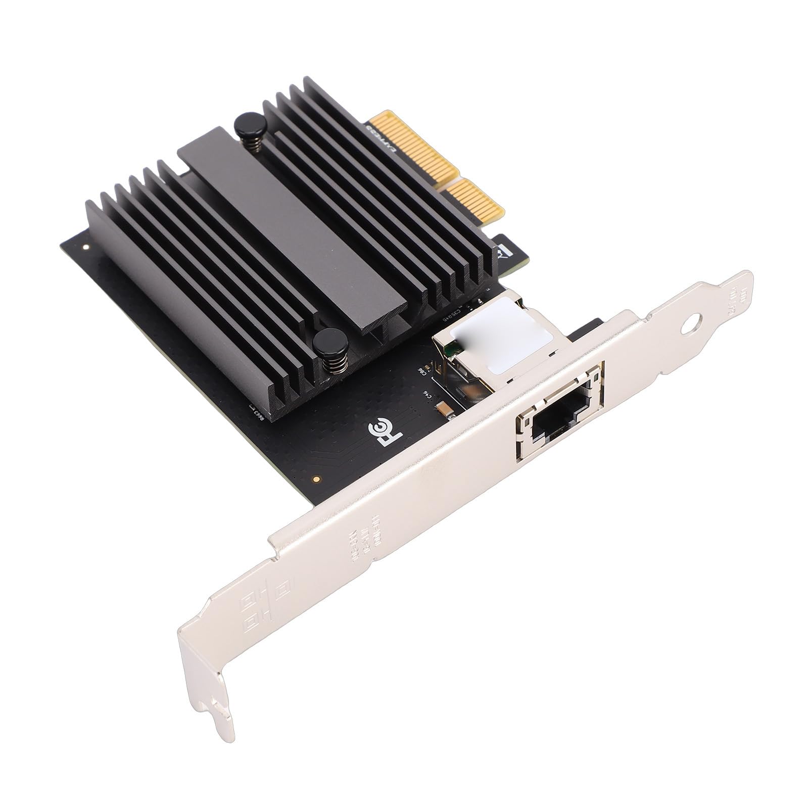 FILFEEL Kabelgebundene 10G-Ethernet-Karte mit AQC113C-Controller – PCIe X4 10/100/1000M/2,5G/5G/10G RJ45-Adapter mit PXE-Boot-Unterstützung für Desktop-Server-NAS-Software-Router