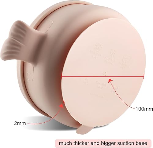 Miniatura 2 de Dommy Juego de alimentación para bebés de mariposacuenco de succión con cuchara y tenedor  Suministros de alimentación  Suministros de destete LED