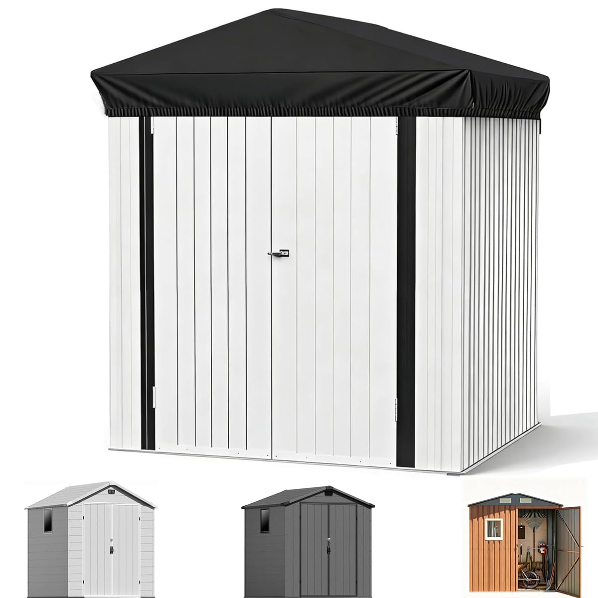 Photo 1 of KAIROSSENT Shed Roof Cover 6x4 Ft