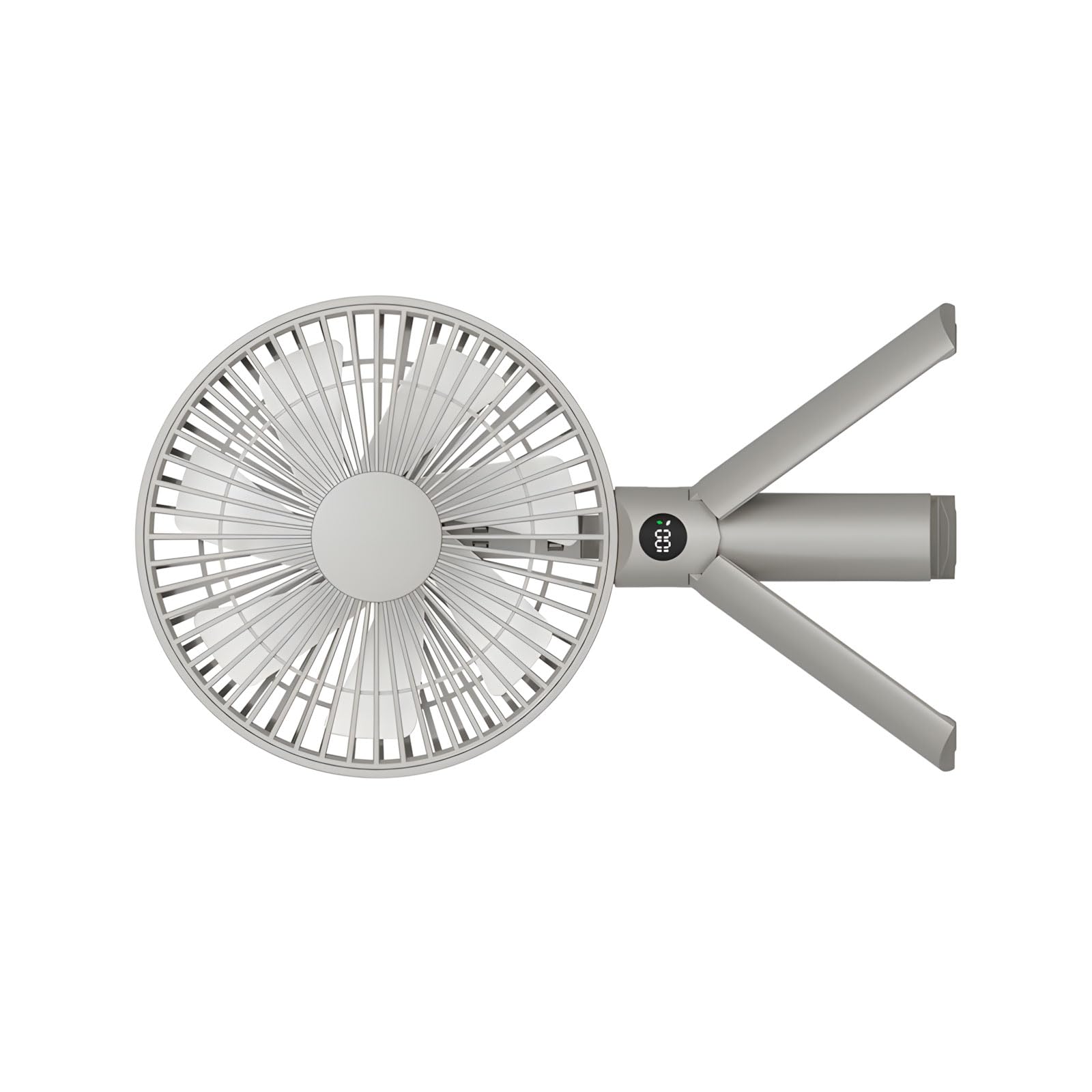 kokdid Rechargeable Fan Strong Capacity and Long Battery Life Suitable for Travel and Compact Tripod Fan