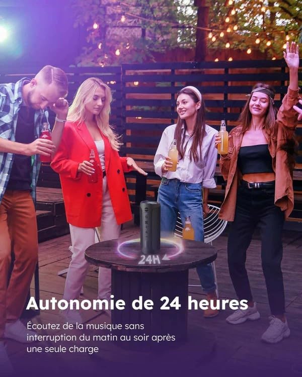 JBL Flip 6 Haut-parleur Bluetooth Portable/son Puissant Et Basses