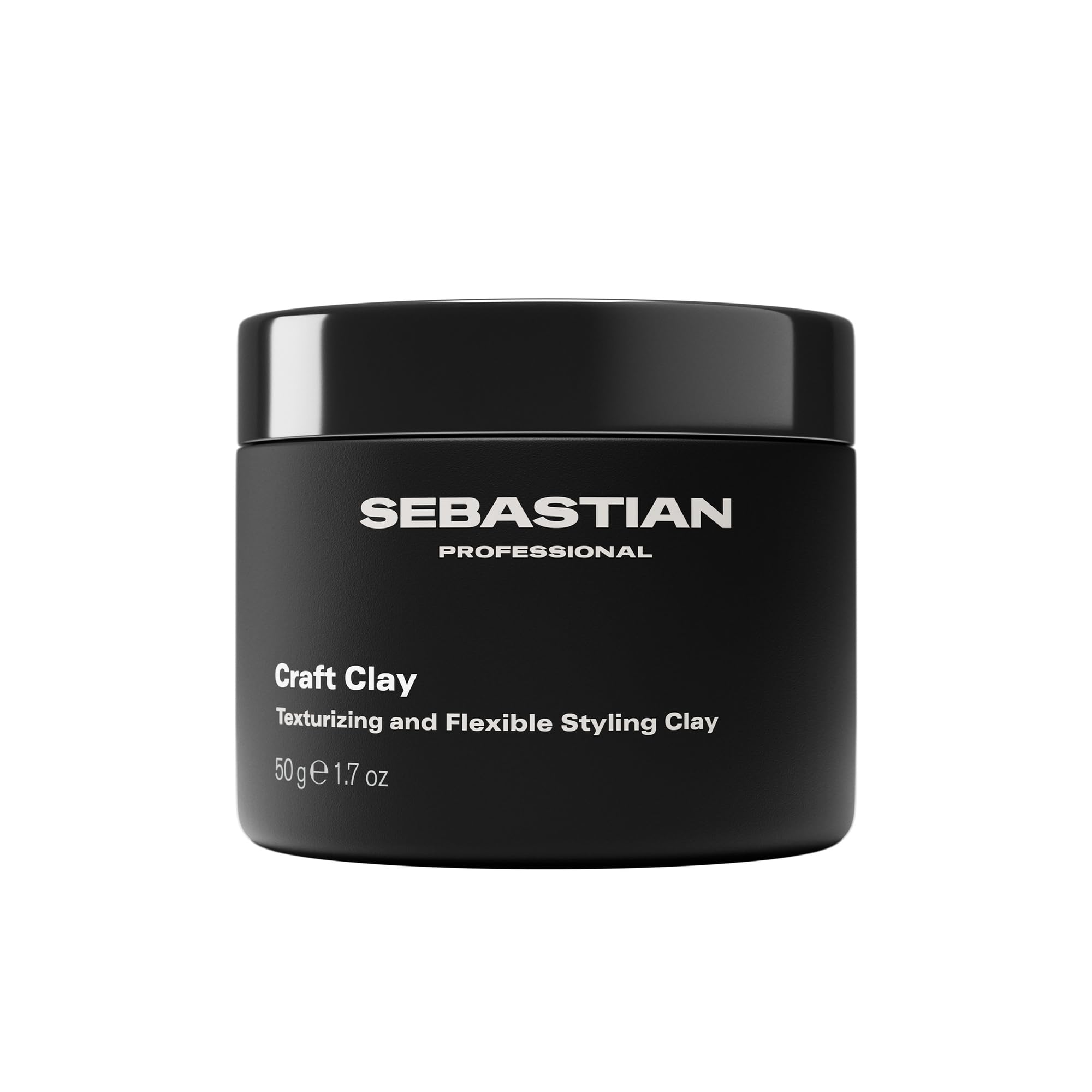 Sebastian Professional Craft Clay Texturizing & Flexible Styling Clay – Mattes Haarwachs - definiert Textur, verleiht Volumen & flexiblen Halt, ideal für kurze & mittellange Haare - 50 ml