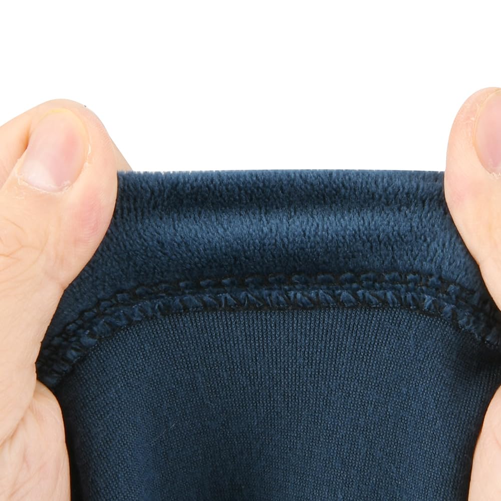 DAZZLEEX Schallplattenspieler Kurzer Plüsch-Staubschutz, kratzfeste Spandex-Abdeckung, schwarz/blau, Plattenspieler-Staub, für AT-LP120XUS (schwarz)