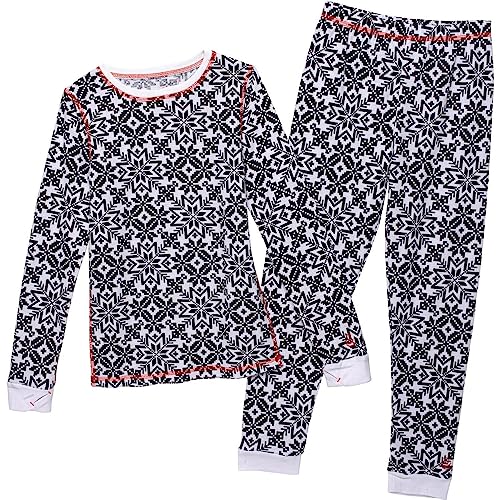 Cuddl-Duds-Big-Girls-Comfortech-Poly-Set