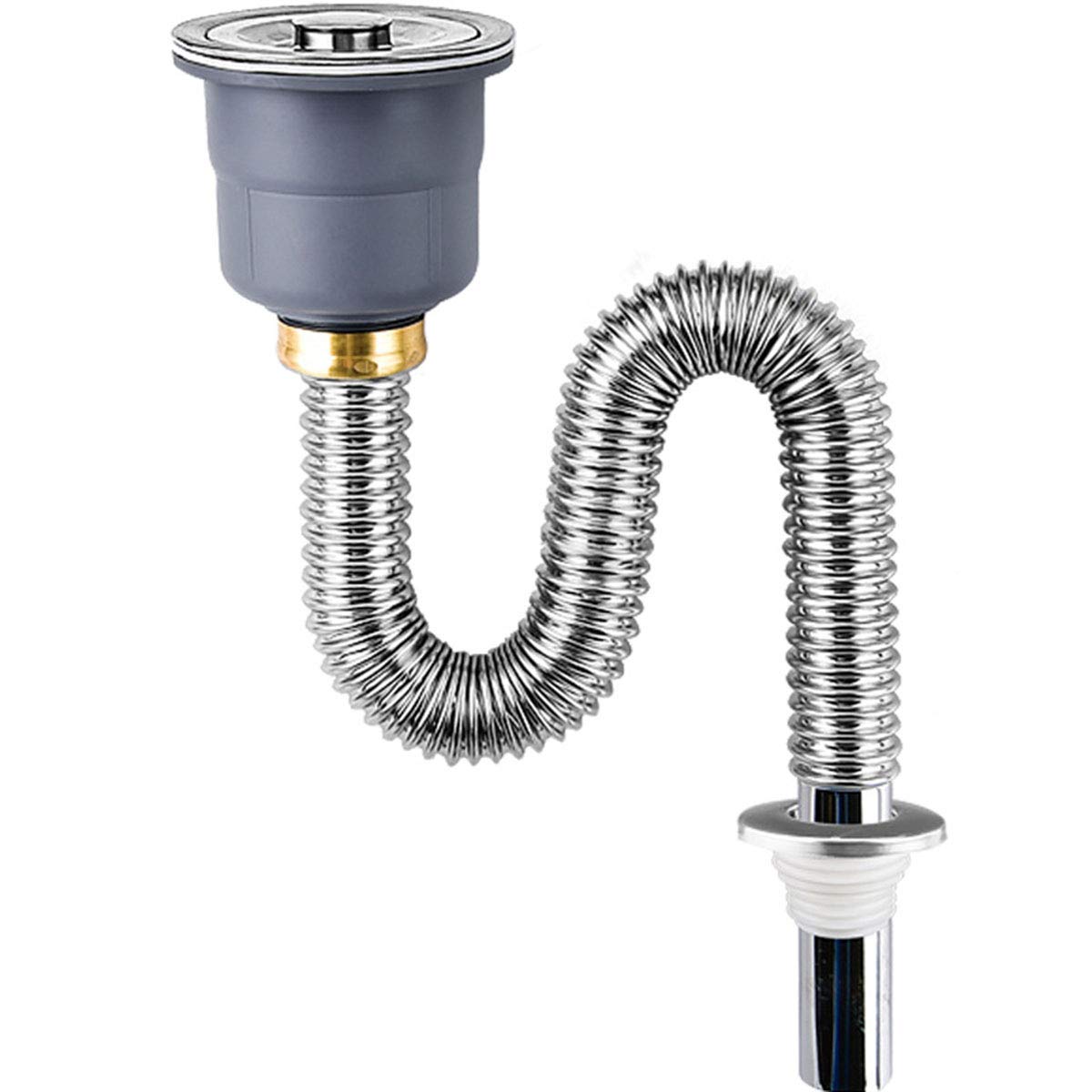 Buy RSTJSjef Expandable Drain Kit for Single Sink, Anti Odor Universal