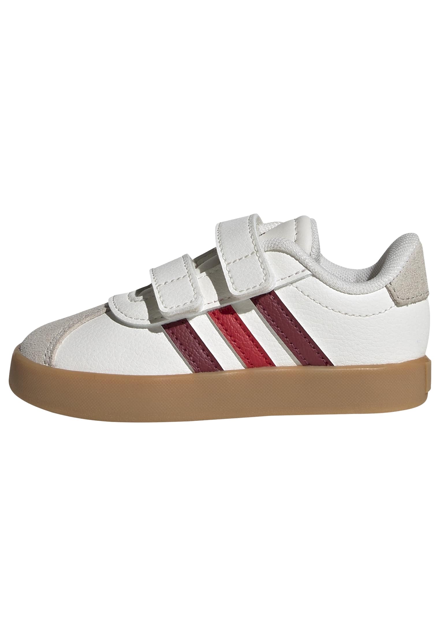 adidas Boys Vl Court 3.0 Sneakers Shoes Casual - Pink, White