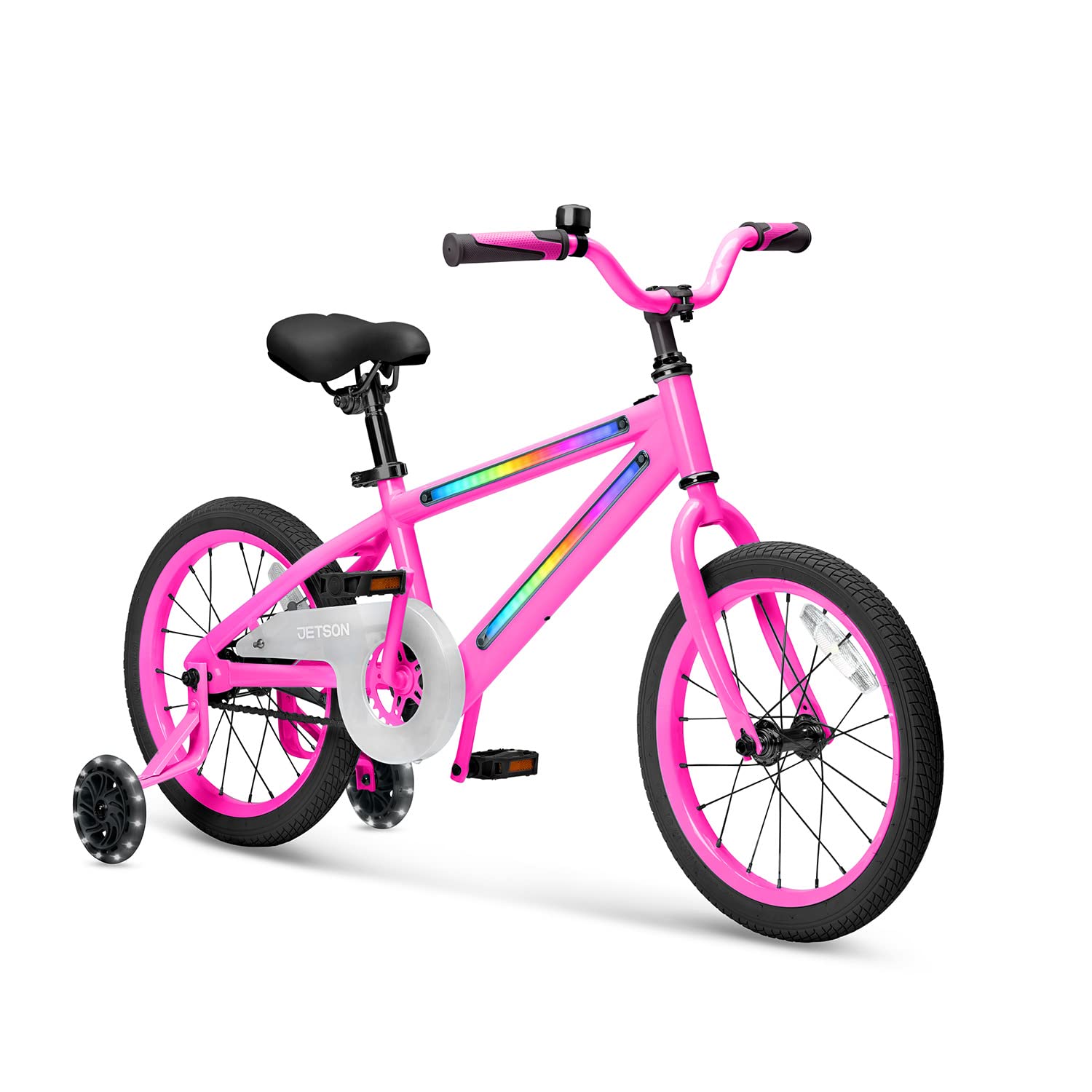 Jetson Light Rider Kids’ Light-up Unisex Bike, LED Light-up Frame, 3 Different Light Modes