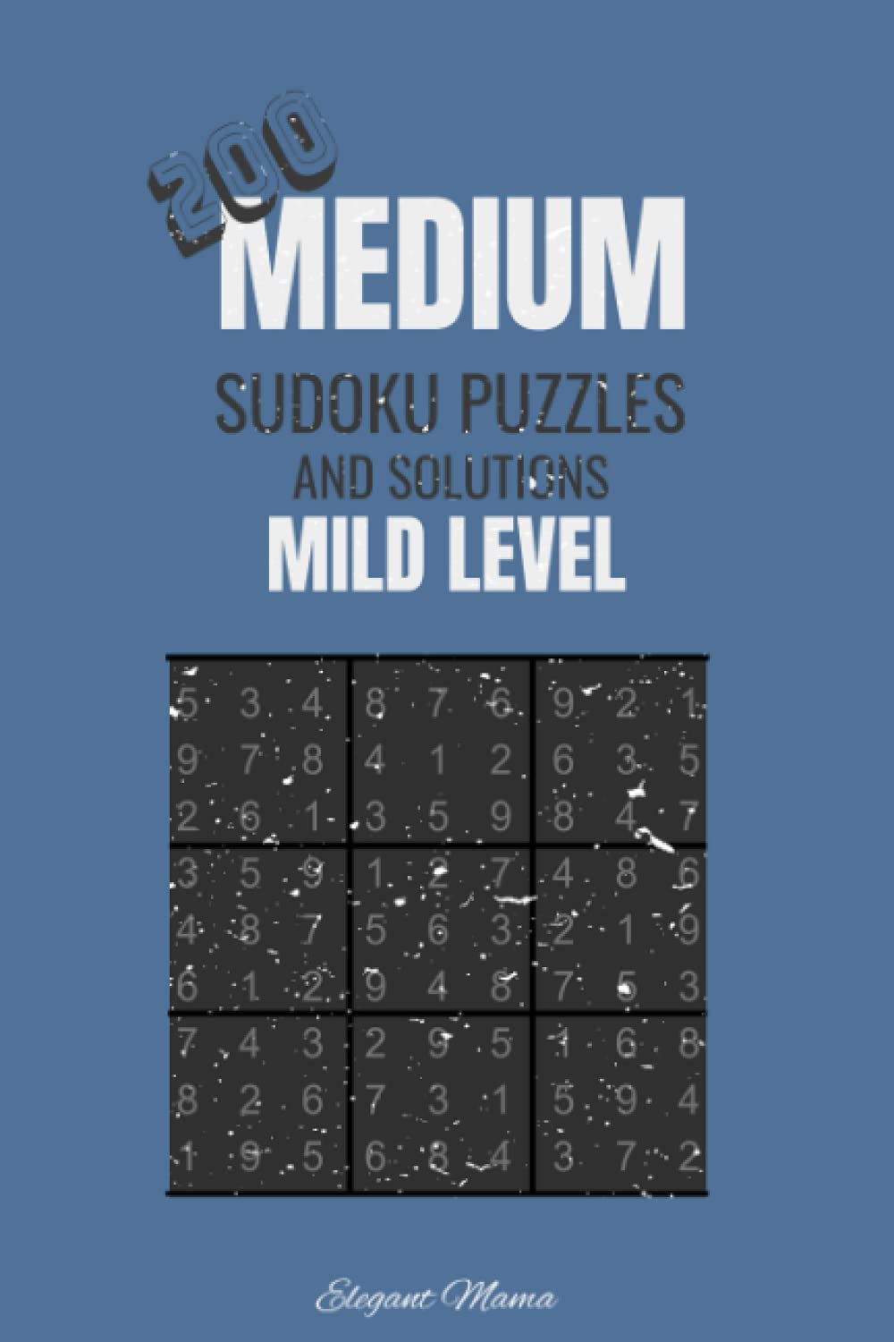 200 Medium sudoku puzzles and solutions mild level