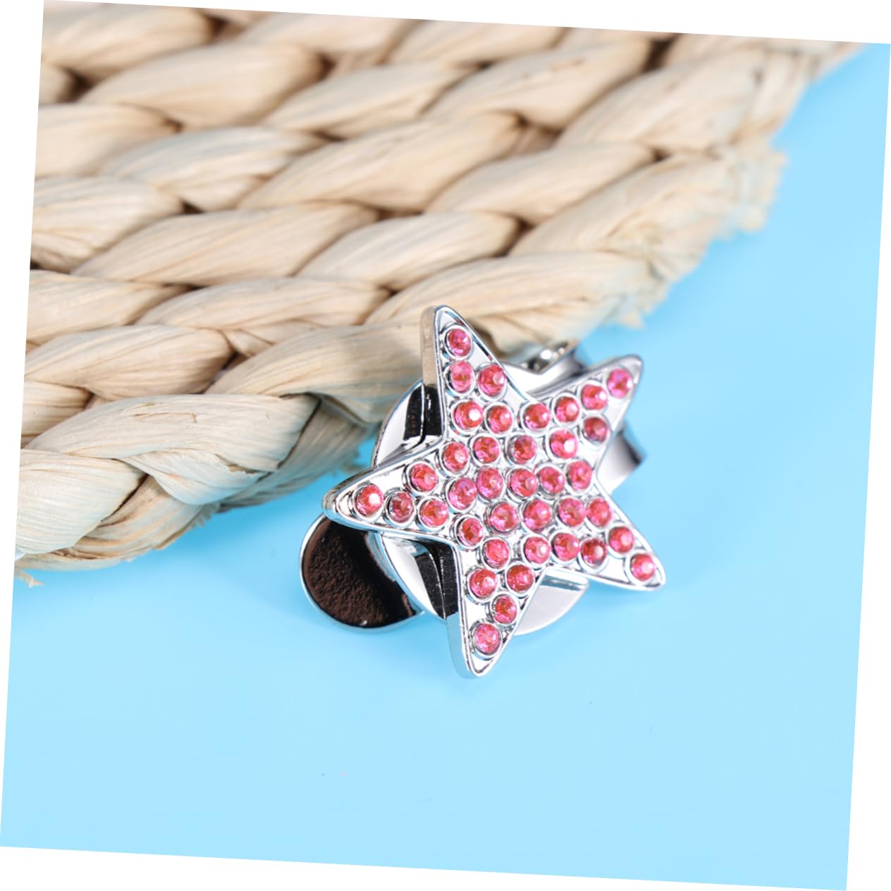 3 Stücke Golf Hut Clip Zähler Marker Clip Ziel Zubehör Strass Dekoration Für Visiere Hüte Gürtel Taschen