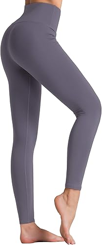Miniatura 70 de Dragon Fit - Pantalones de yoga de compresión con bolsillos interiores, pantalones deportivos de cintura alta con control de abdomen, leggings