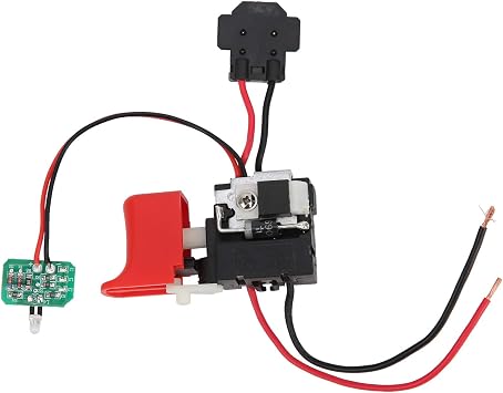 DCJZ1201 Electric Drill Trigger Switch - Drill Trigger Control Electric Drill Power Tool Switch Upgrade Replacement Accessories.