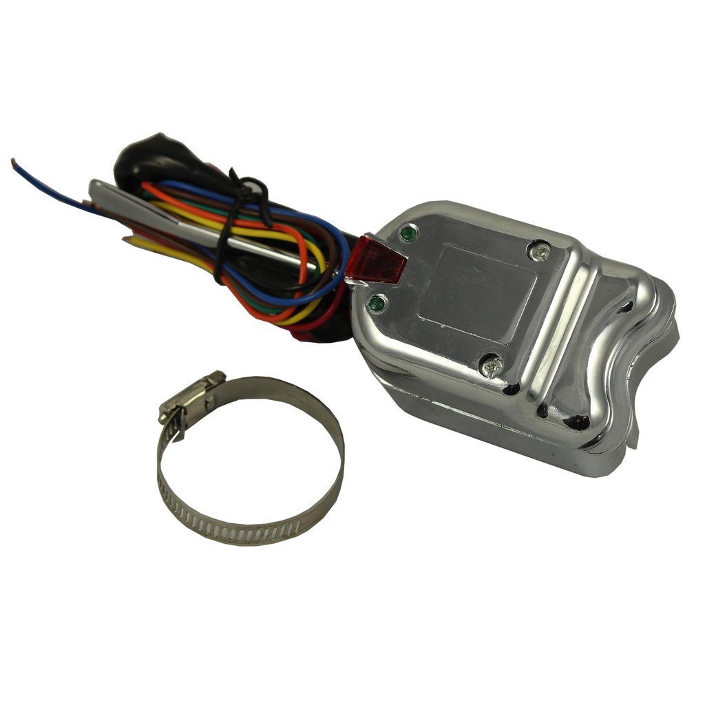 Blасk Frіdау - 70% оƒƒ JDMSPEED New Chrome 12V Universal Street Hot Rod Turn Signal Switch with Flasher Replacement for Ford GM Buу 1 gеt 1 🔥 JDMSPEED New Chrome 12V Universal Street Hot Rod Turn Signal Switch with Flasher Replacement for Ford GM