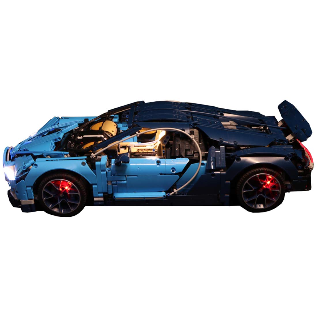 Haunen Light Set For Lego Bugatti Chiron Building Blocks Model