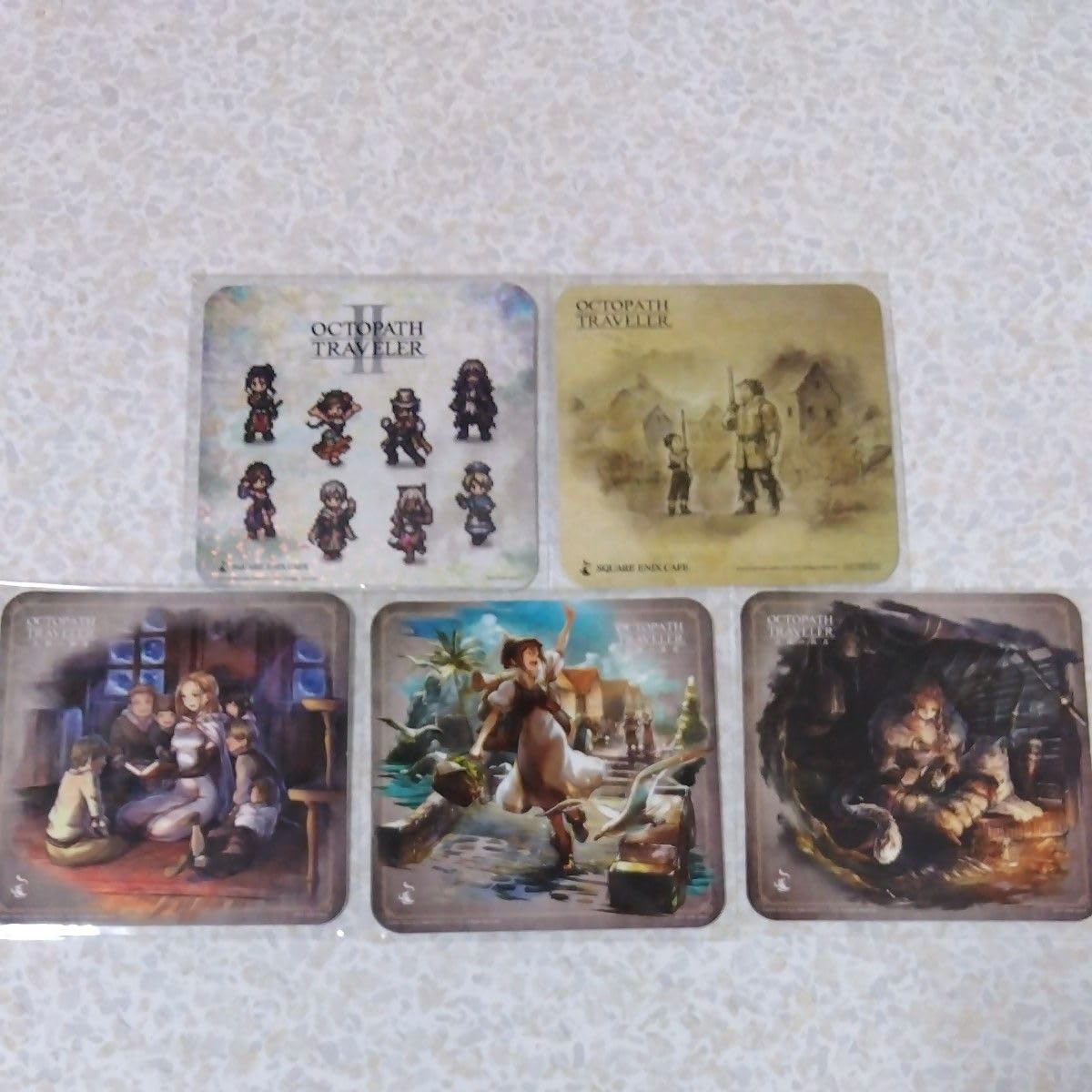 SQUARE ENIX - オクトパストラベラー　コースター　9枚セット 2025年最新】オクトパストラベラー コースターの人気アイテム