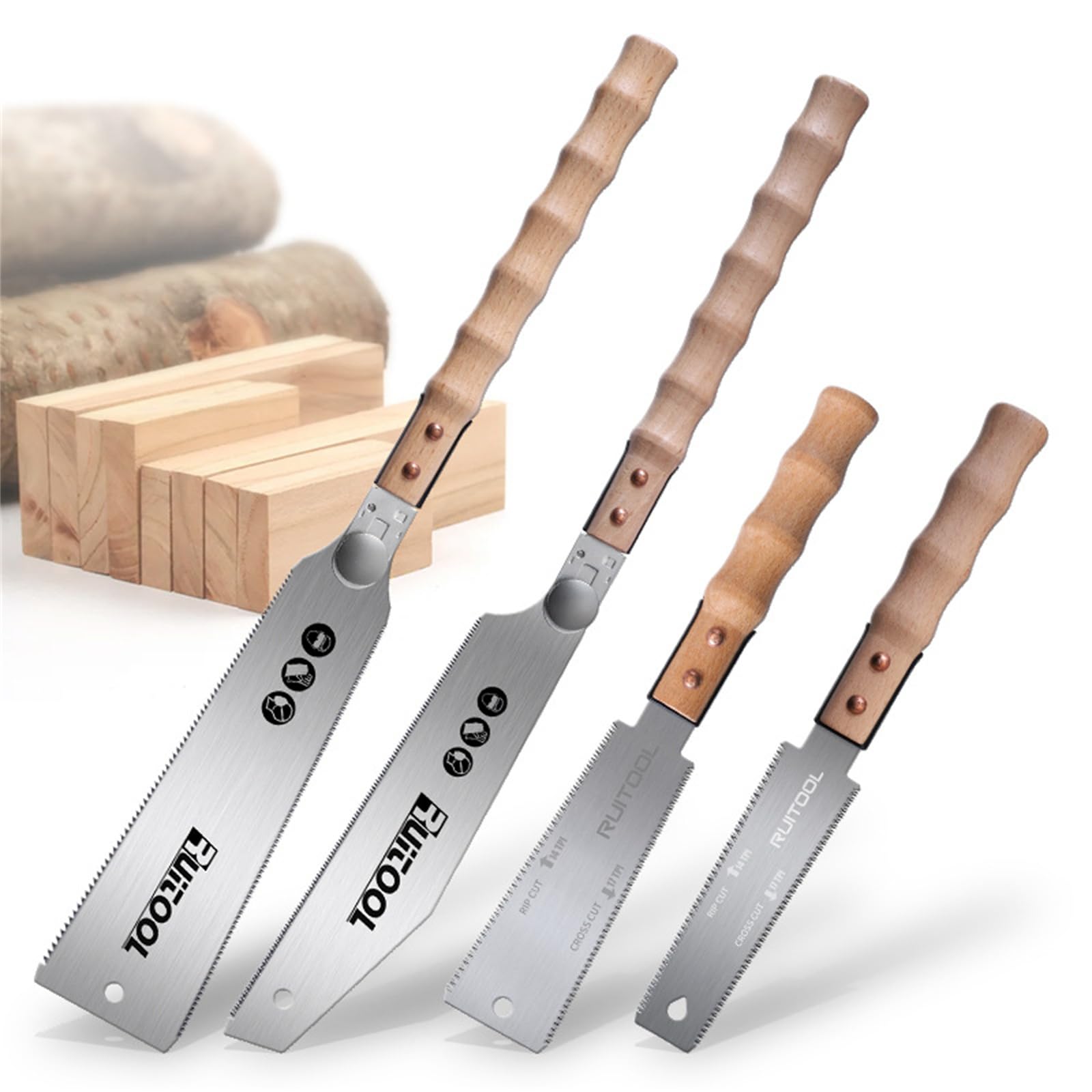 Manico ergonomico SK5 Doppio/Singolo bordi Sega per la lavorazione del legno Presa comoda Tagli perfetti Impugnatura comoda Impugnatura Palmare Saw