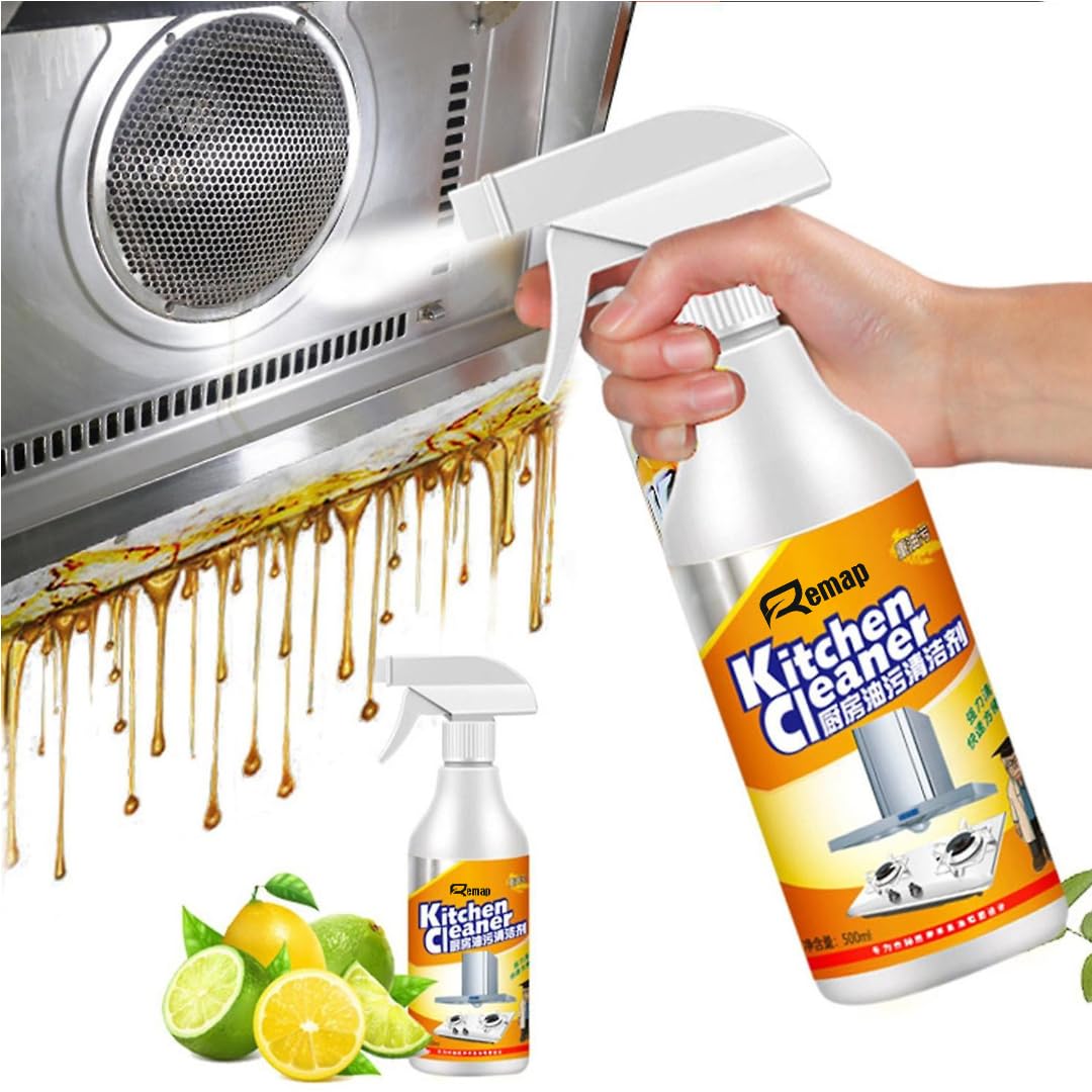 Remap Multipurpose Kitchen Cleaner Lemon, Kitchen & Bathroom, Removes Grease, Dirt & Tough Stains with Natural Cleaning Particles, 250ml (B0CPFQQHDC) Amazon Price History, Amazon Price Tracker