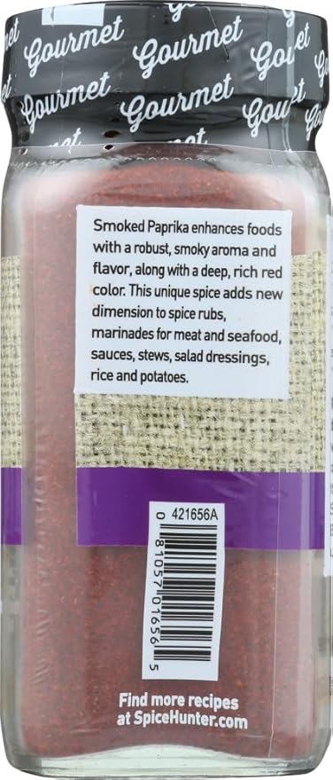 Spice Hunter Paprika Ahumada Molida (Pack de 6 x 1.8 oz) miniatura 3