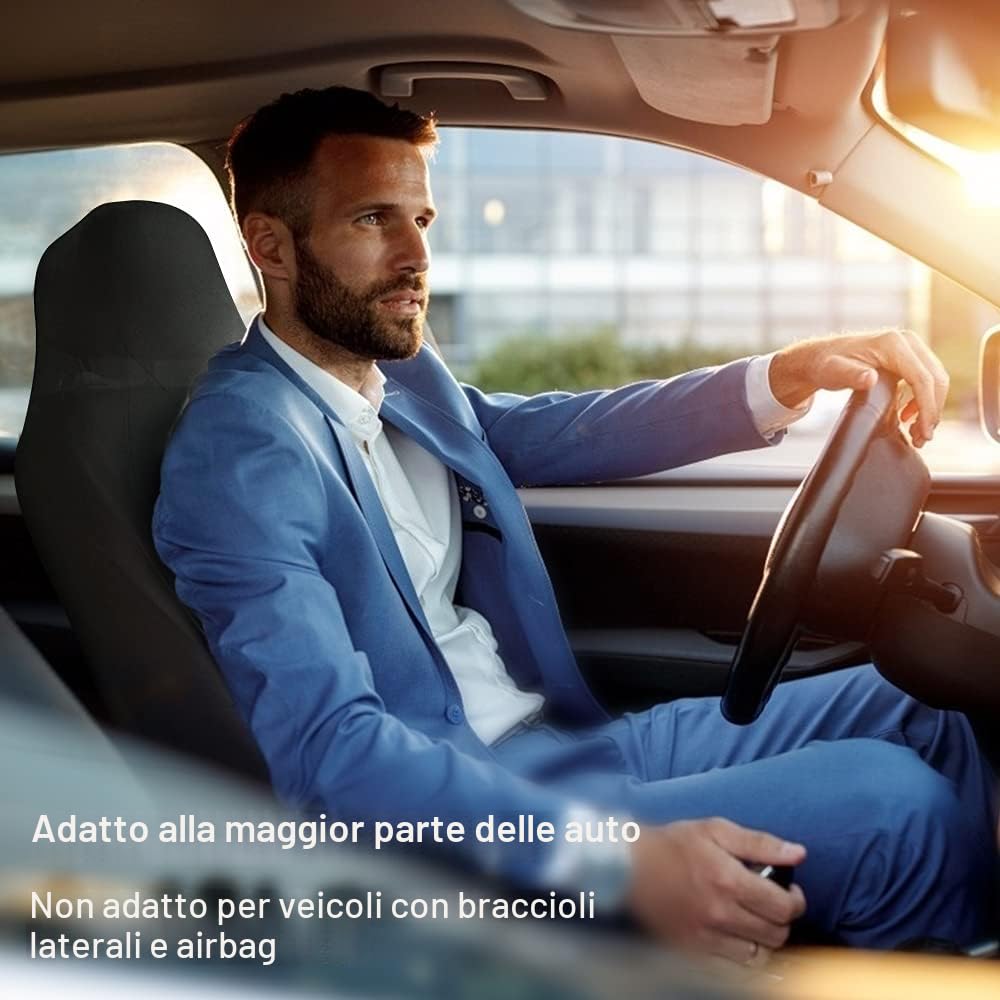 Coprisedile Universale Auto Impermeabile Nylon Antisudore Protezione Sedili per Sportivo Bambini Cane