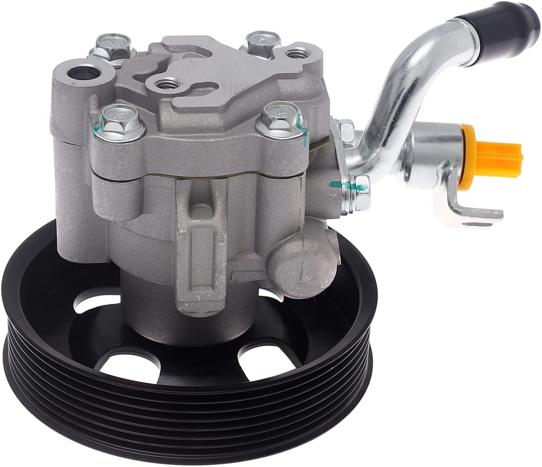 AUQDD 21-5451 New Power Steering Pump (For V6-4.0L) Fit For 2005-2019 Nissan Frontier Pathfinder Xterra /2009-2012 Suzuki Equator (Power Assist Pump Replace 96-05451 491109CA0A 49110EA200 PSP0003)