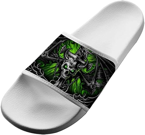 gucci skull slides
