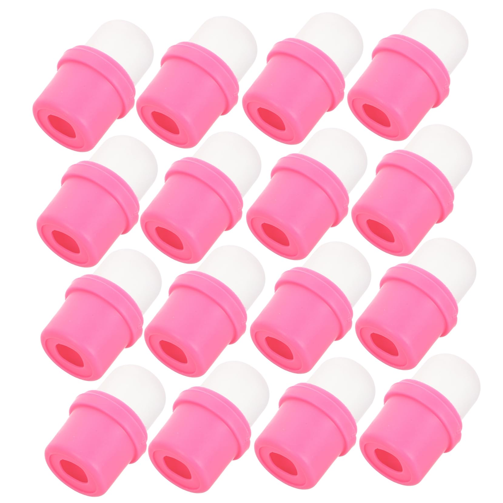 FOMIYES Silicone Nail Polish Remover Wraps 20pcs Manicure Remover Pads Easy to Use