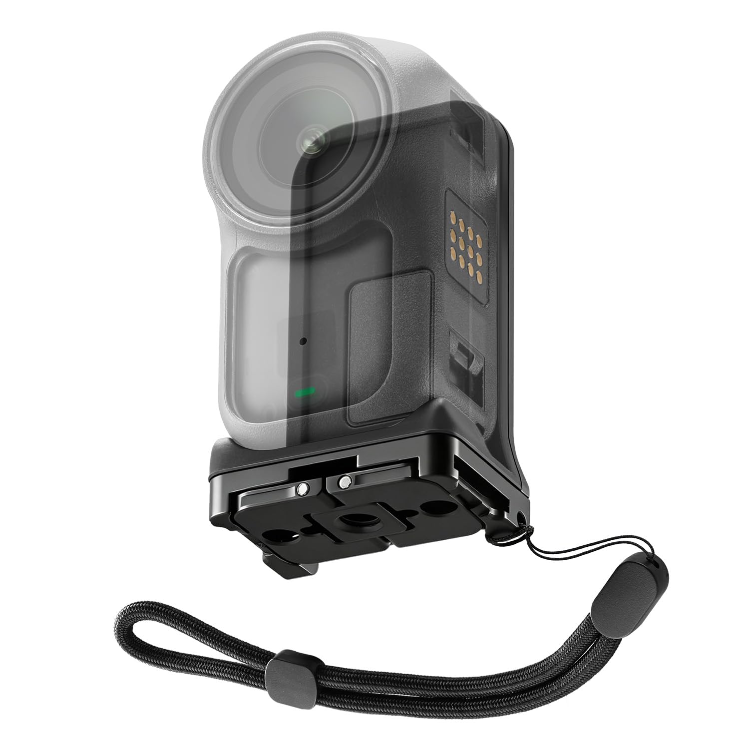 K&F CONCEPT Adattatore Magnetico per Riprese Verticali, Compatibile con DJI Osmo Nano/Xtra Atto, Base di Montaggio con Magnete Forte e Doppio Artiglio Pieghevole, Interfaccia a Vite da 6,35 mm