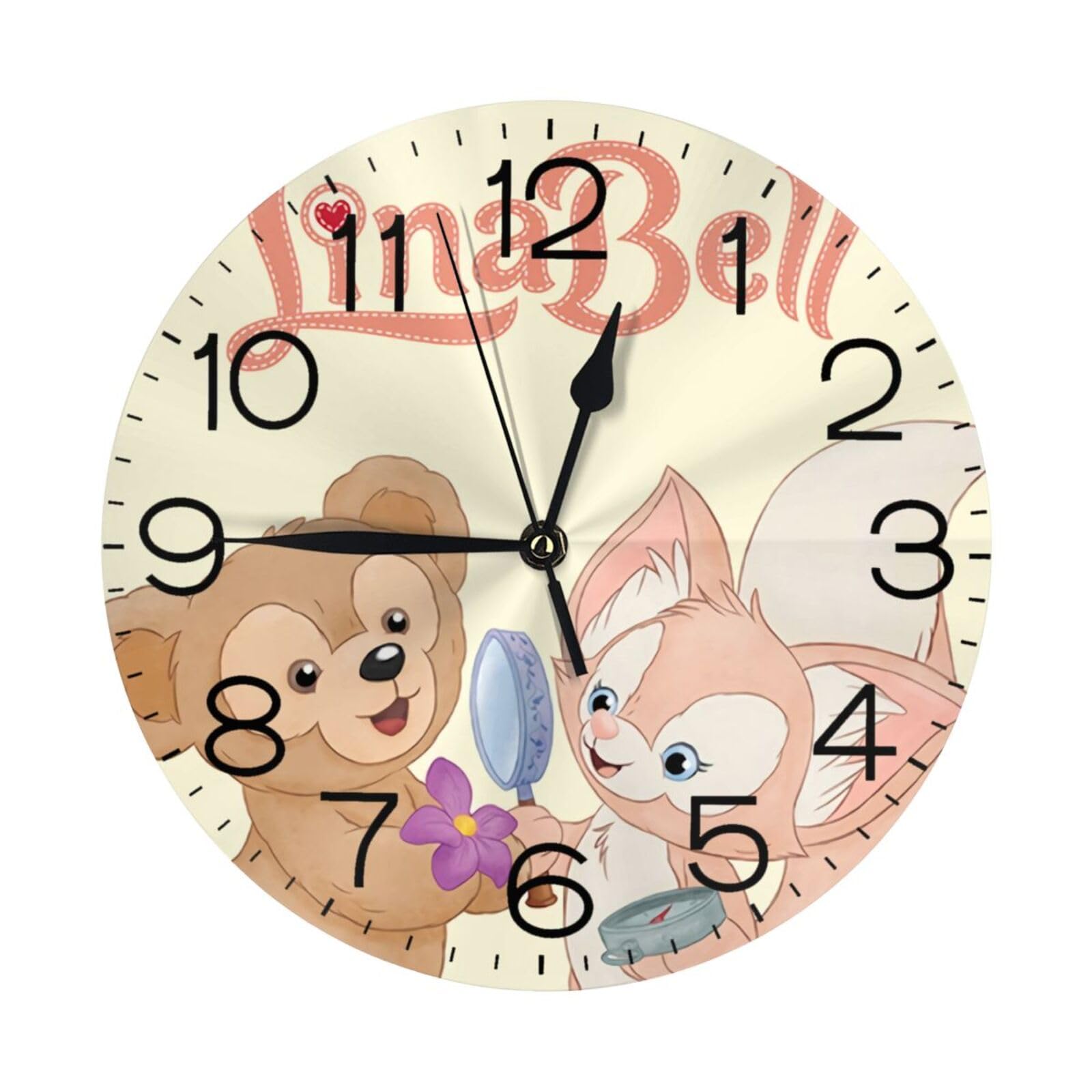 ダッフィー掛け時計　写真立て ダッフィー掛け時計 写真立て 楽天市場】ダッフィー時計（置き時計